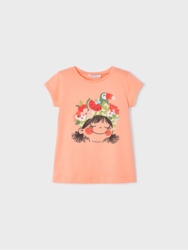 Mayoral Mayoral Camiseta 3070 Naranja