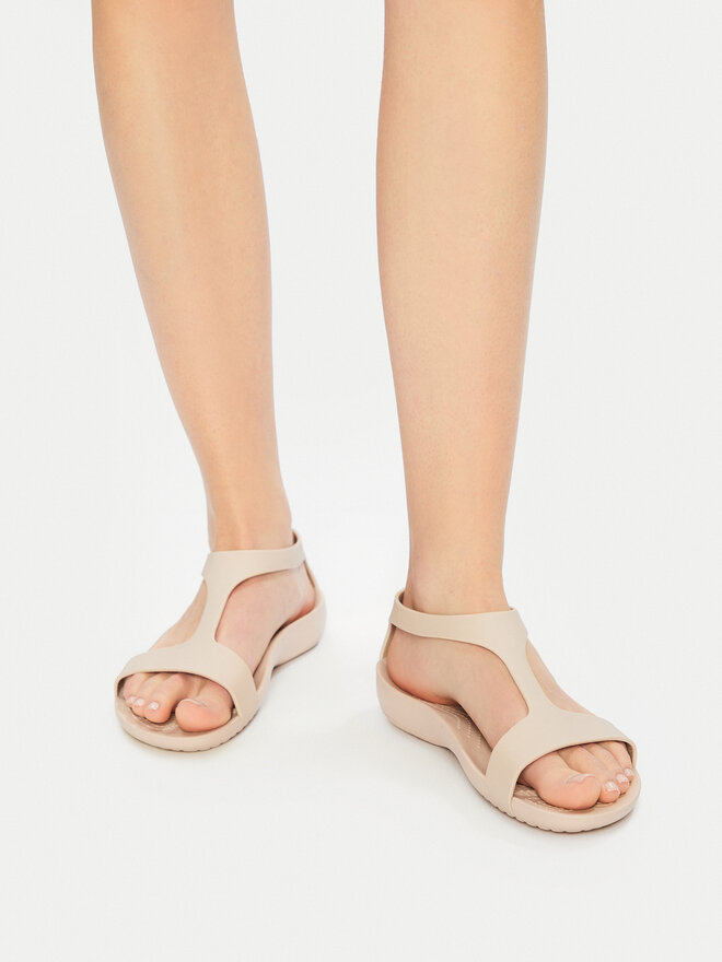 Crocs Sandali Crocs SERENA SANDAL 205469-212 Bež