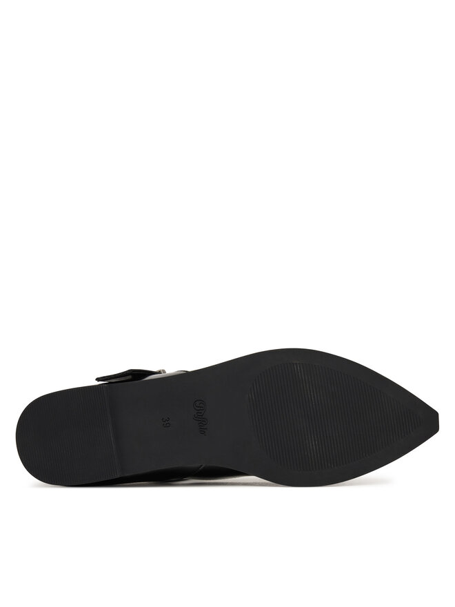 Buffalo Ballerinas Buffalo Marly Riv 1621044 Schwarz