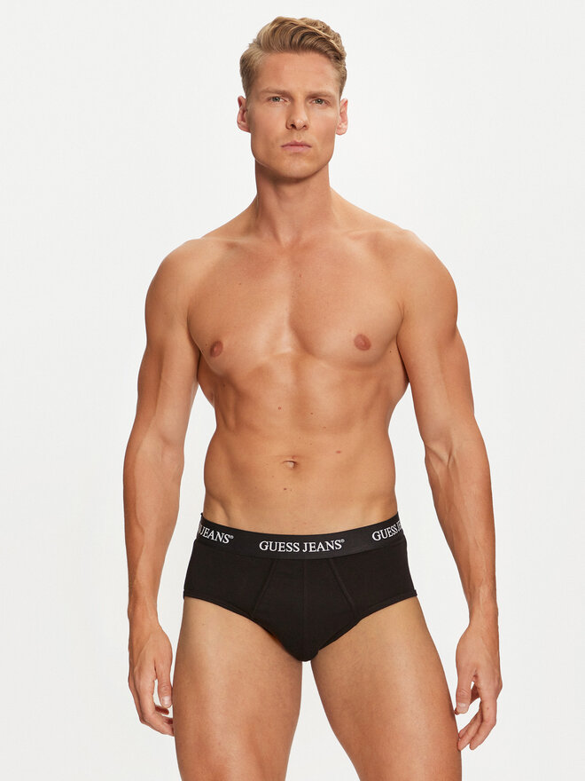 Guess Jeans Guess Jeans 3er-Set Slips M4BZ43 K6YW1 Schwarz