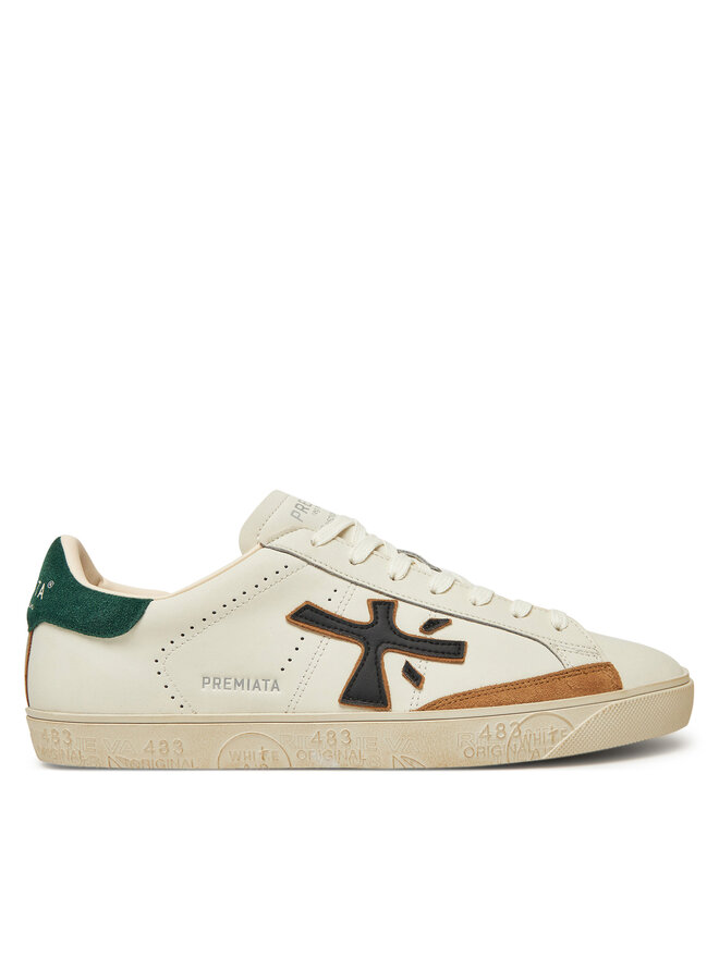 Premiata Сникърси Premiata STEVEN VAR 7284 Бял