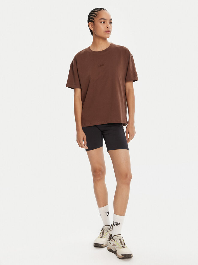 Reebok Reebok Camiseta RK25315CCW Marrón Regular Fit