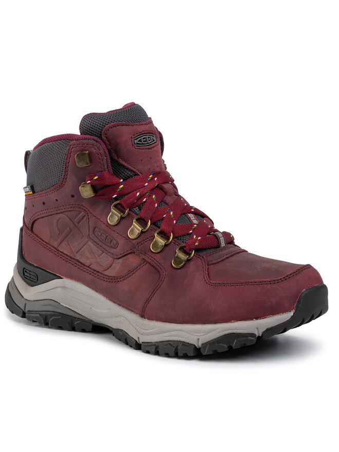 Keen Trekkingschuhe Keen Innate Leather Mid Wp Ltd 1021812 Dunkelrot
