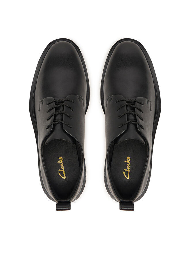 Clarks Oxford Schuhe Clarks Previa Lace 26327263 Schwarz
