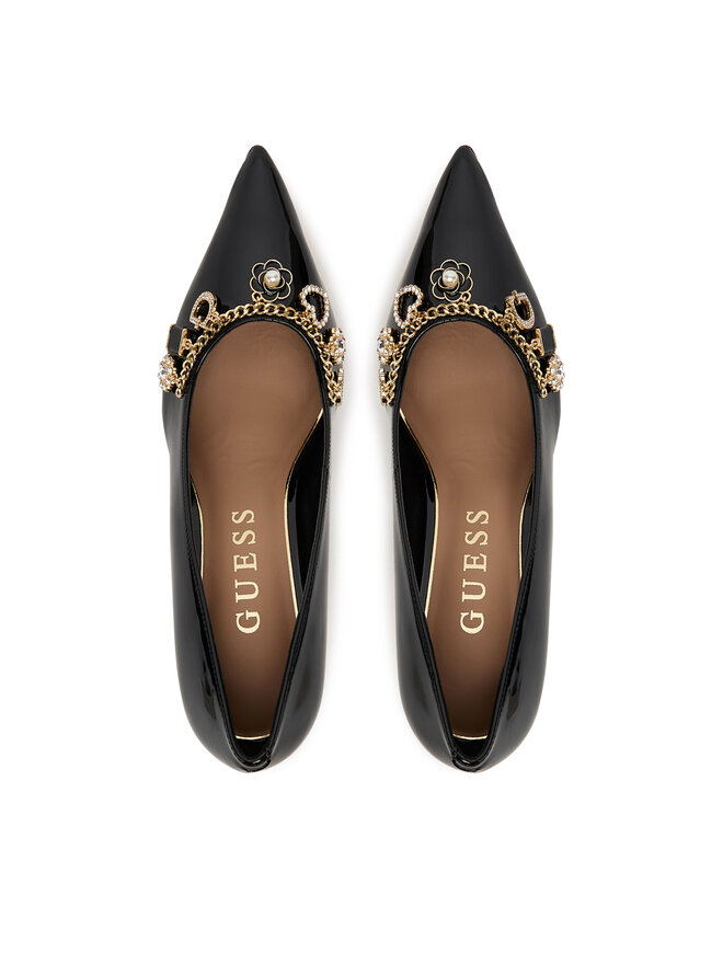 Guess Augstpapēžu kurpes Guess FLTNN2 PAF08 Melns