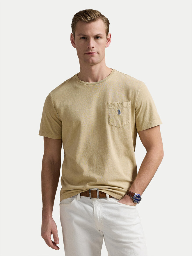 Polo Ralph Lauren Polo Ralph Lauren T-Shirt 710964511003 Beige Regular Fit