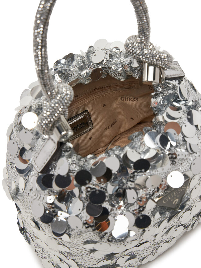 Guess Ročna torba Guess HWEY95 38750 Srebrna