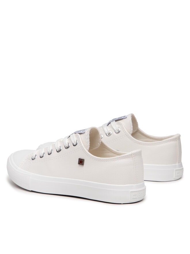 Big Star Shoes Plátěnky Big Star Shoes V274869 Bílá