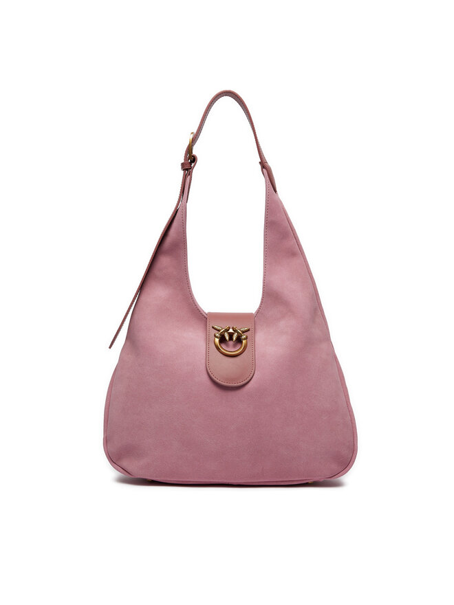 PINKO Torebka Pinko Hobo Mini PE 24 PLTT 103275 A0YG Różowy