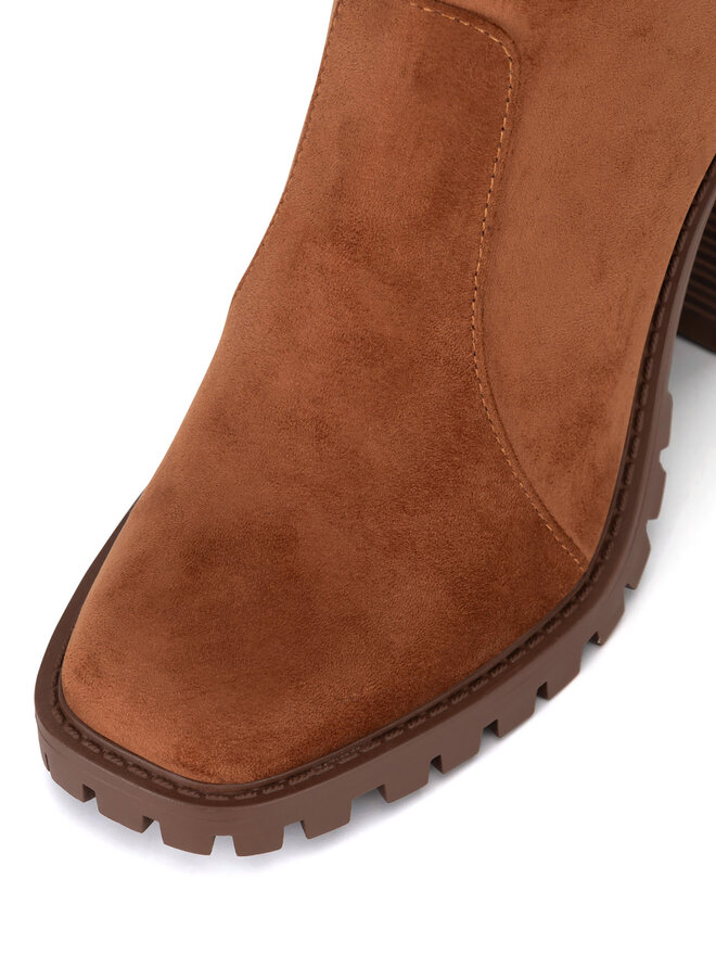 Nine West Členková obuv Nine West WFA2947-1 Hnedá