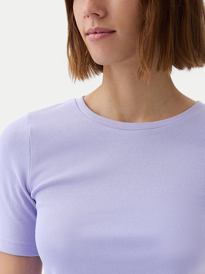 Gap Gap Marškinėliai 540635-11 Violetinė Slim Fit
