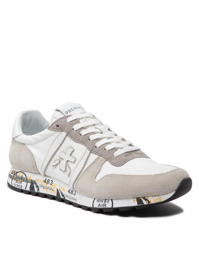 Premiata Сникърси Premiata Eric 5669 Бял