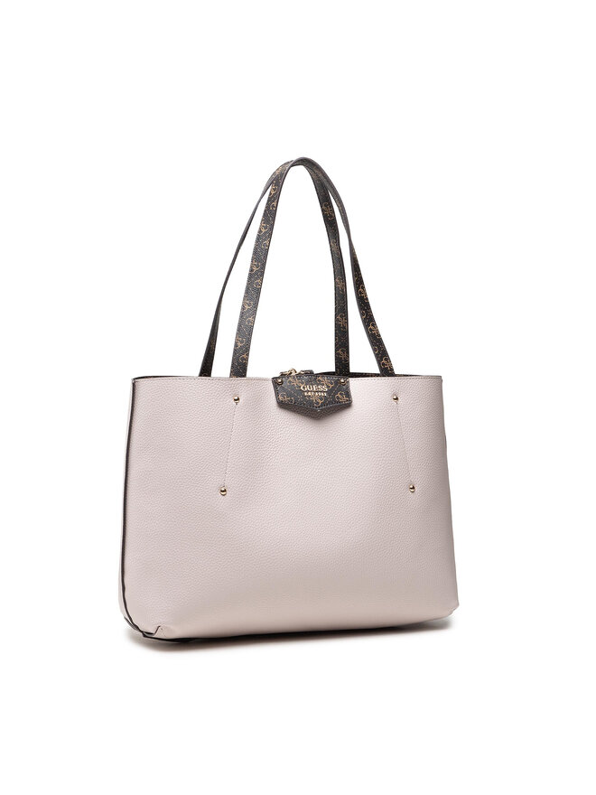 Guess Ročna torba Guess Eco Brenton Tote HWESG8 39023 Rjava