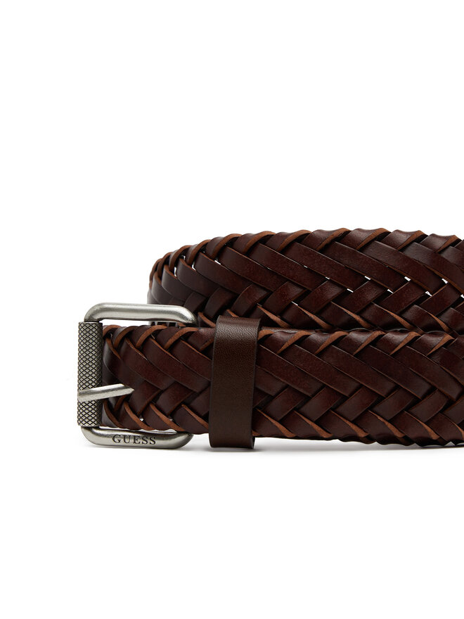 Guess Pasek Męski Guess BMAVLW P5235 Brązowy