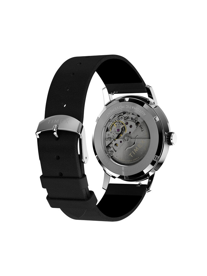 Timex Zegarek Timex Marlin® Automatic TW2W93100 Srebrny