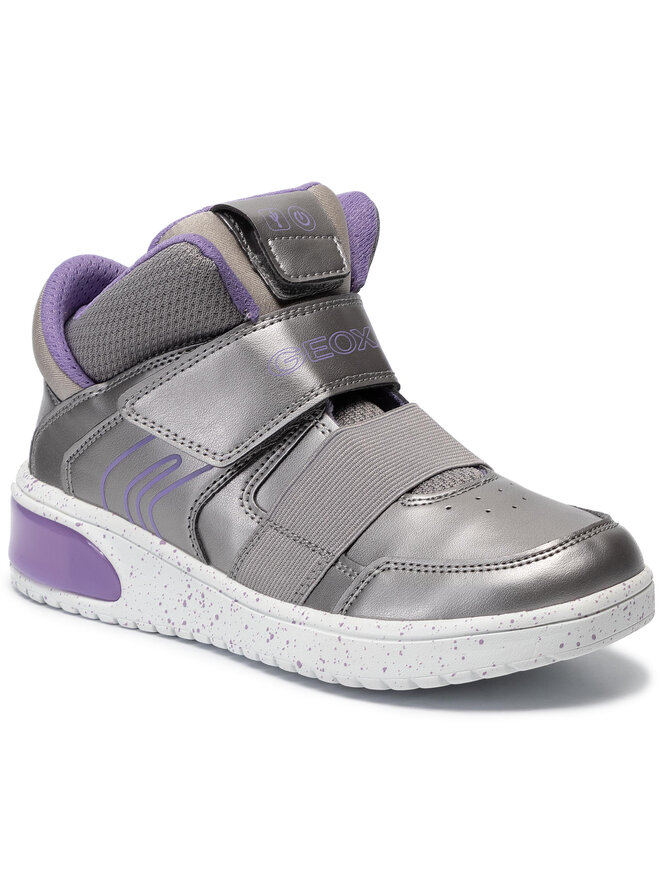 Sneakers Geox J Xled G. A J848DA 0NF6K C1335 D Argento escarpe