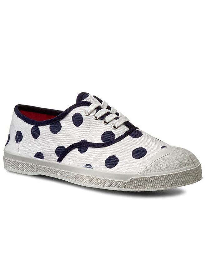 Bensimon Sneakers aus Stoff Bensimon Tennis T6 F15004C207 Weiß