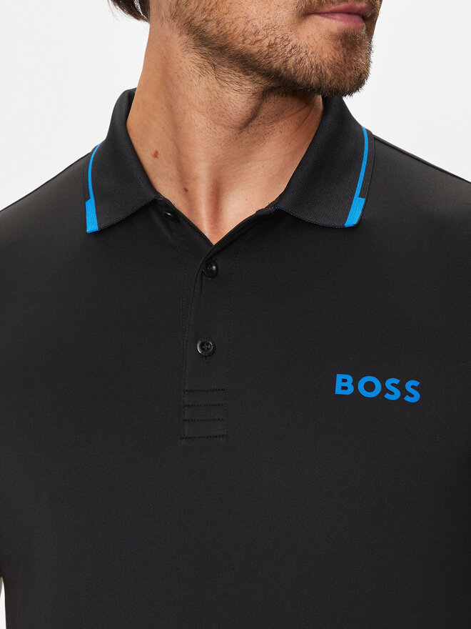 BOSS BOSS Polo Paul Pro 50506203 Negro Slim Fit