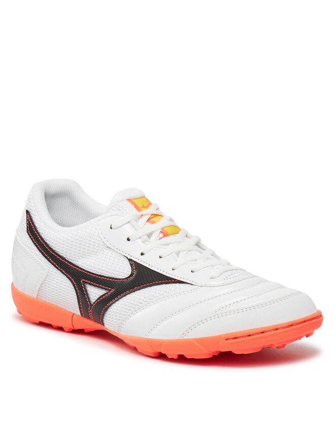 Mizuno Ghete pentru fotbal Mizuno Morelia Sala Club Tf Q1GB2303 Alb