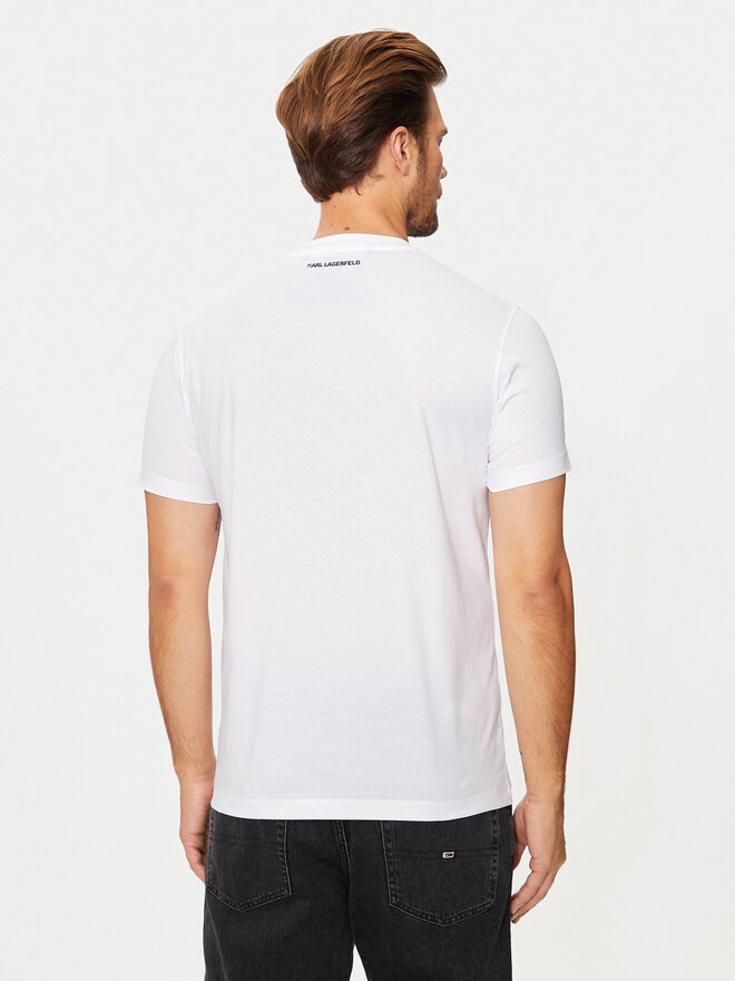 KARL LAGERFELD KARL LAGERFELD Camiseta 755061 544241 Blanco Regular Fit