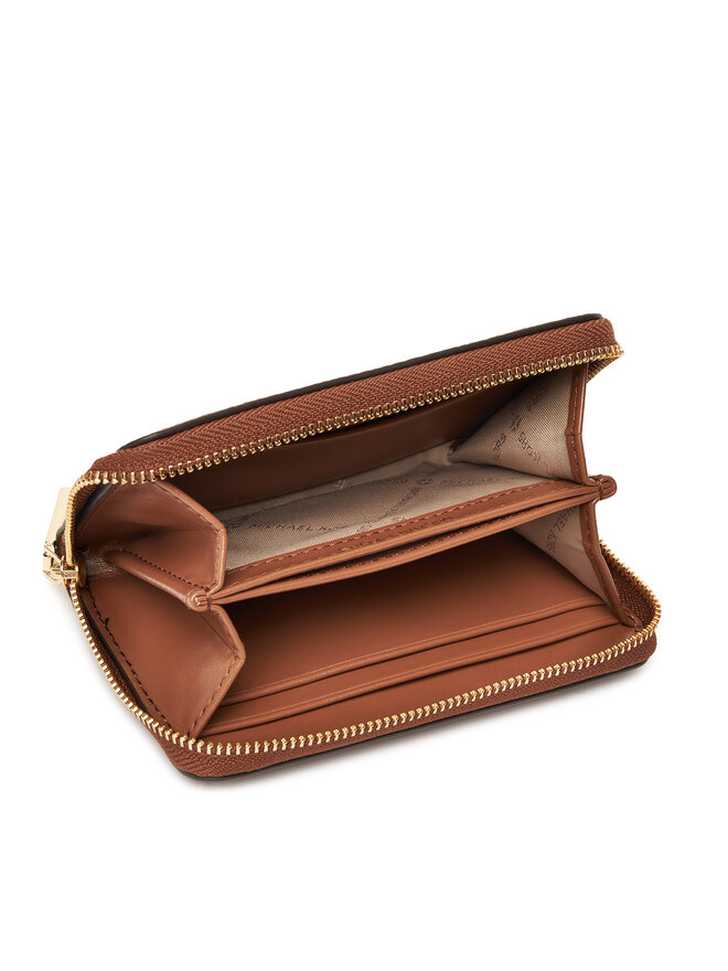 MICHAEL Michael Kors Mały Portfel Damski MICHAEL Michael Kors Jet Set 32F9GJ6D0L Brązowy