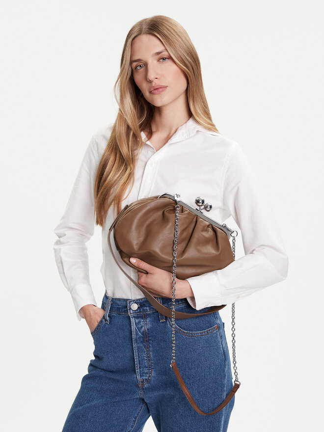 Weekend Max Mara Táska Weekend Max Mara Cubico 55160212600 Barna
