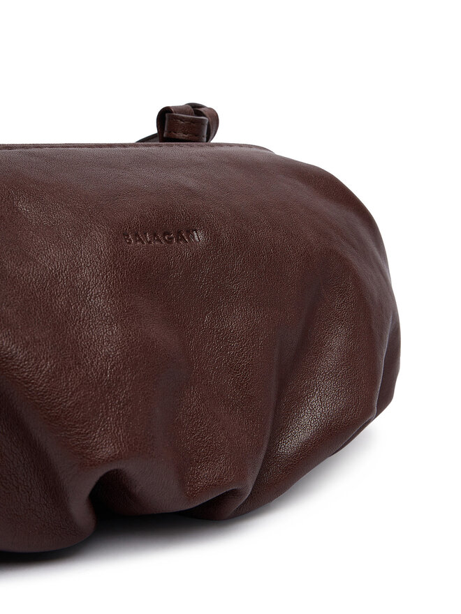 Balagan Handtasche Balagan Plis M Dunkelbraun