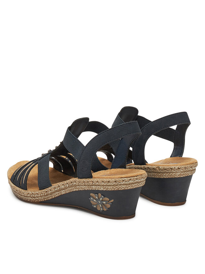 Rieker Sandalen Rieker V2461-14 Dunkelblau