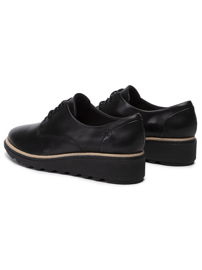 Clarks Halbschuhe Clarks Sharon Noel 261390754 Schwarz