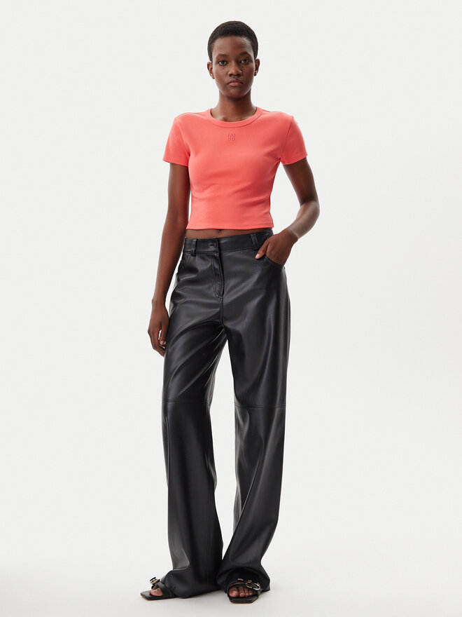 HUGO HUGO Póló Delanor 50512000 Piros Slim Fit