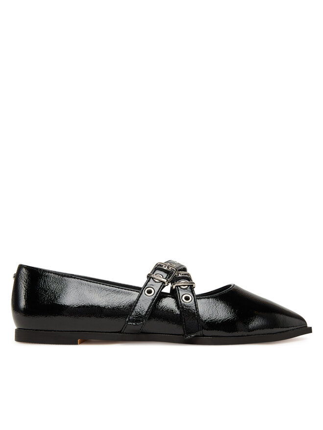 Buffalo Ballerinas Buffalo Marly Cross 1621026 Schwarz