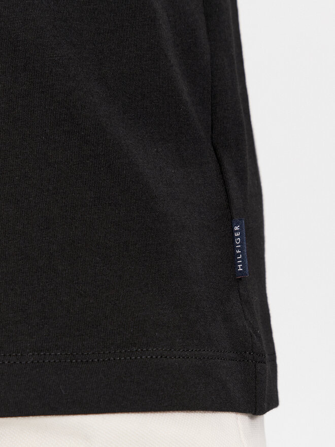 Tommy Hilfiger Tommy Hilfiger Camiseta Monotype MW0MW33688 Negro Regular Fit