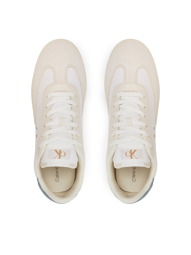 Calvin Klein Jeans Sneakers Calvin Klein Jeans Classic Cupsole Low Mix Mg YM0YM01169 Écru