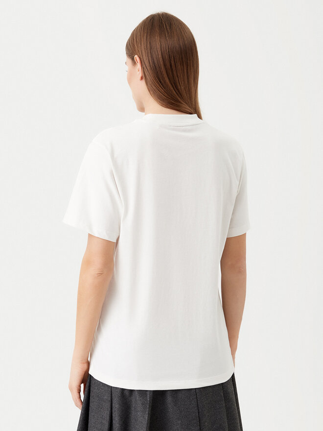 HUGO HUGO T-shirt Vintage 50534545 Bijela Boxy Fit