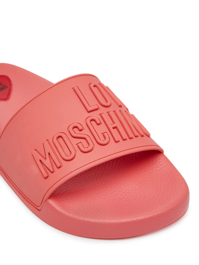 LOVE MOSCHINO Şlapi LOVE MOSCHINO JA28052G0MI15502 Roz