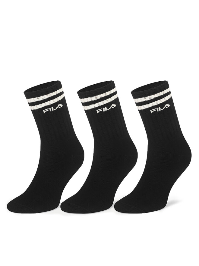Fila Hosszú férfi zokni Fila F5603-AW24 (3-pack) Fekete