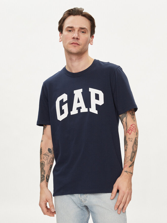 Gap Gap Póló 856659-04 Sötétkék Regular Fit