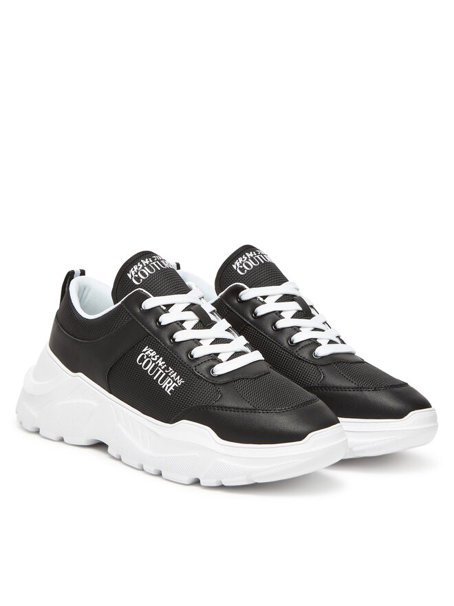 Versace Jeans Couture Sneakersy Versace Jeans Couture 78YA3SC1 Czarny