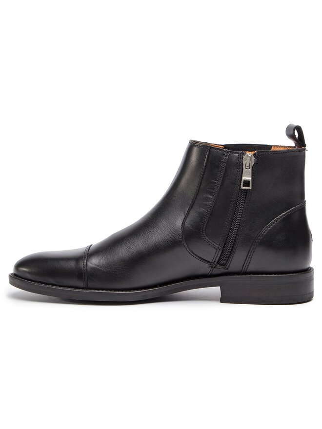 Tommy Hilfiger Ilgaauliai Tommy Hilfiger Essential Leather Toecap Chelsea FM0FM02140 Juoda
