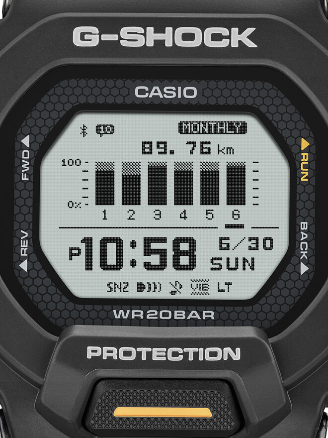 G-Shock Uhr G-Shock G-Squad GBD-200-1A1ER Schwarz