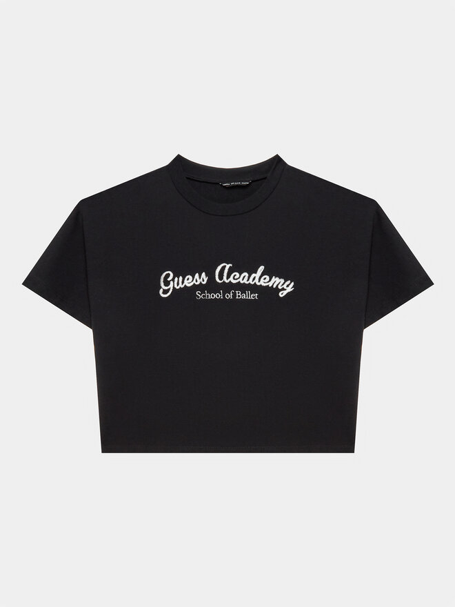 Guess Guess T-Shirt J3YI59 KABR0 Schwarz Boxy Fit