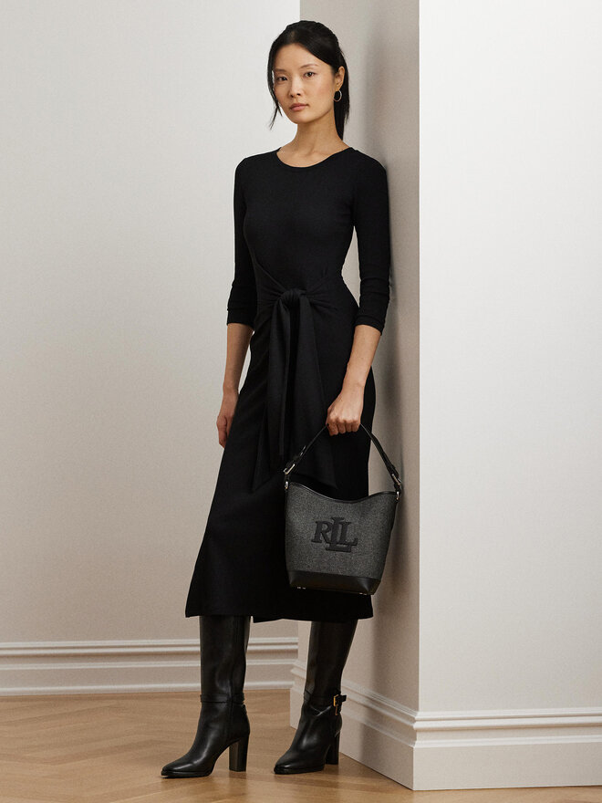 LAUREN RALPH LAUREN Torebka LAUREN RALPH LAUREN Witley 431966757002 Czarny