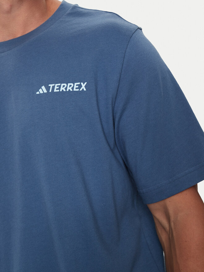 adidas adidas Camiseta Terrex Graphic MTN 2.0 IM8354 Azul Regular Fit