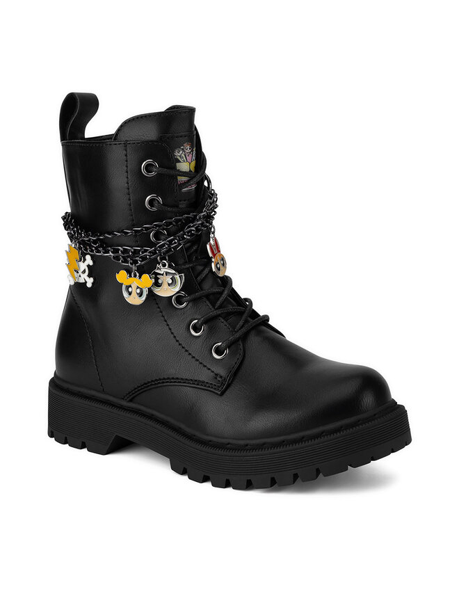 Powerpuff Girls Ghete Powerpuff Girls CS-AW24-250WBPPG Negru