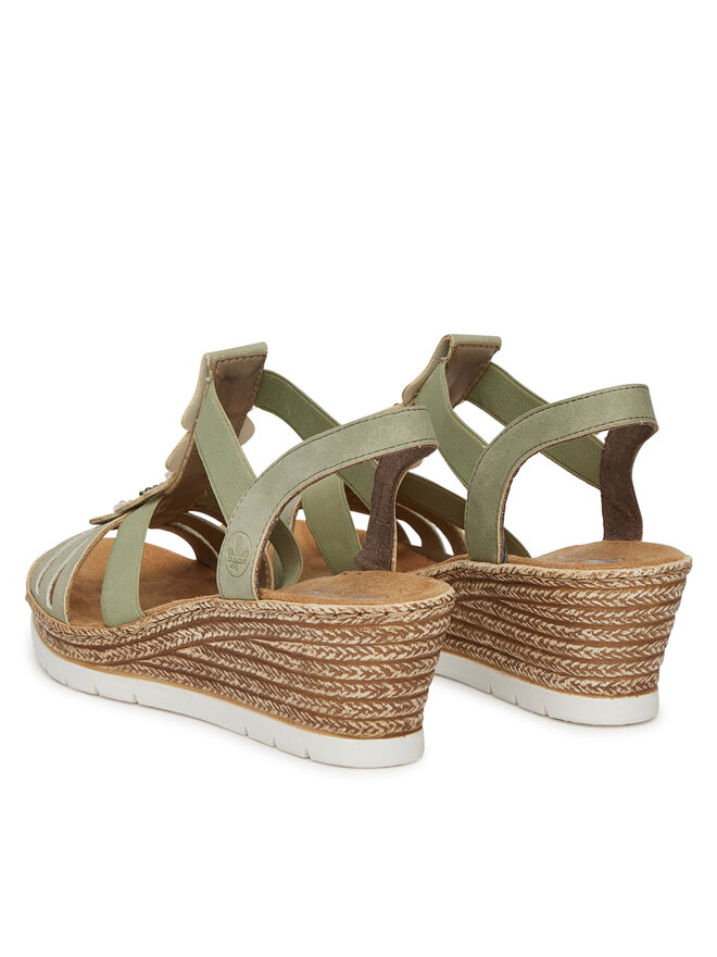 Rieker Sandalias Rieker 619B2-52 Verde