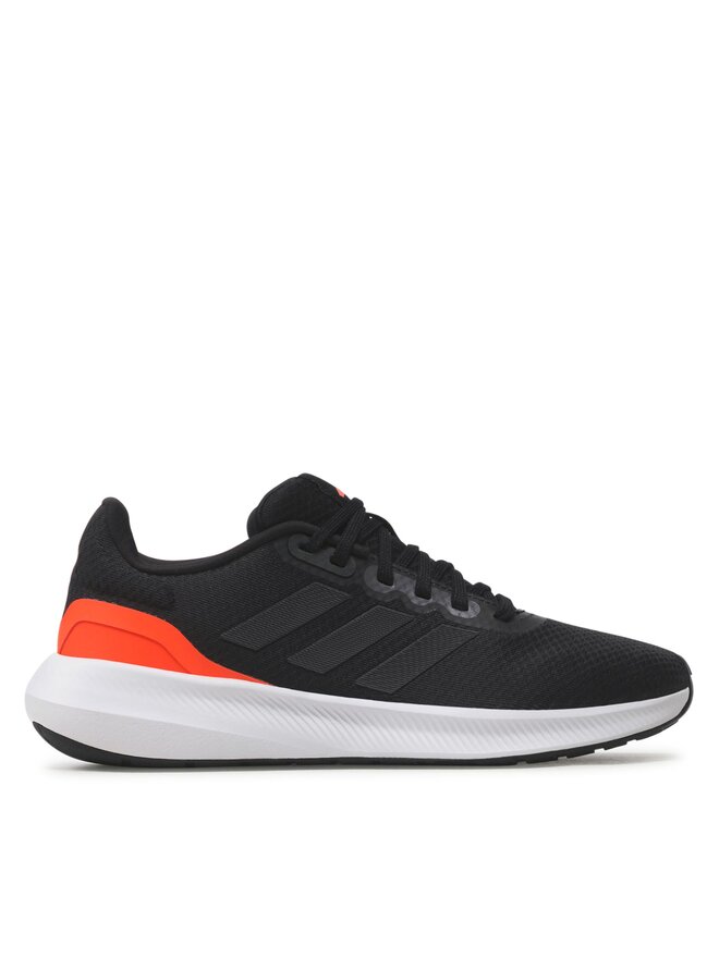 Adidas run falcon black best sale