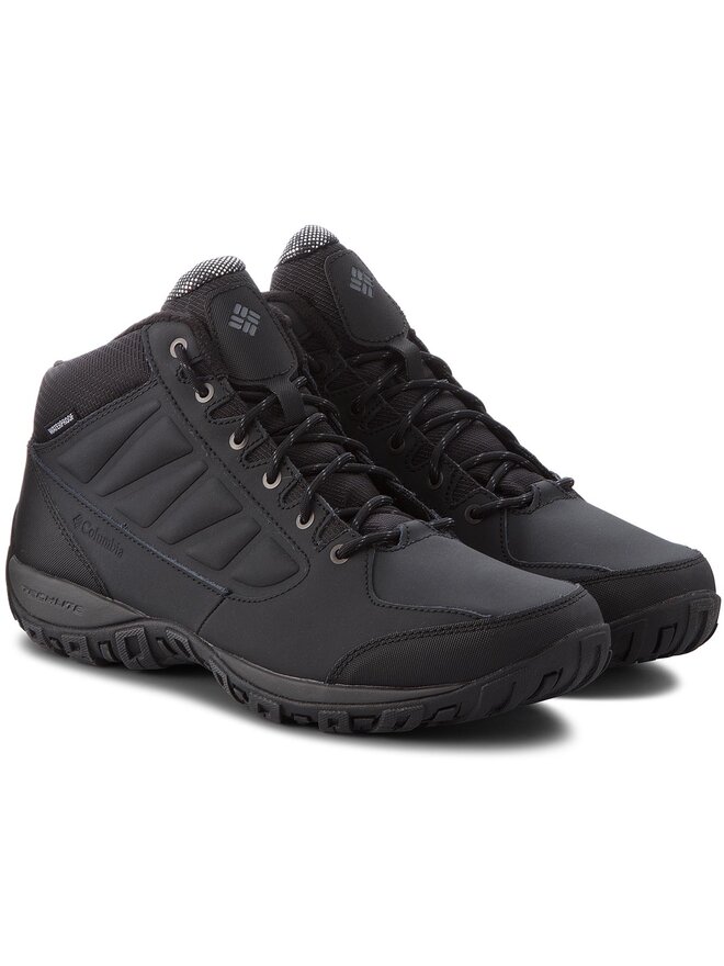 Botas de trekking Columbia Ruckel Ridge Chukka Wp Omni Heat BM5524 Negro zapatos.es