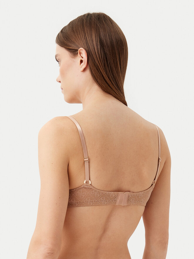 Guess Guess Бюстгальтер push-up O5RC12 KCLB0 Коричневий