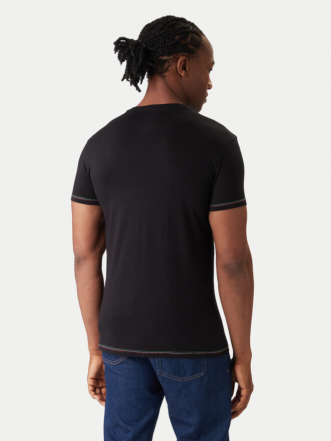 Aeronautica Militare Aeronautica Militare T-Shirt-Set AM1UTI003B Schwarz Slim Fit