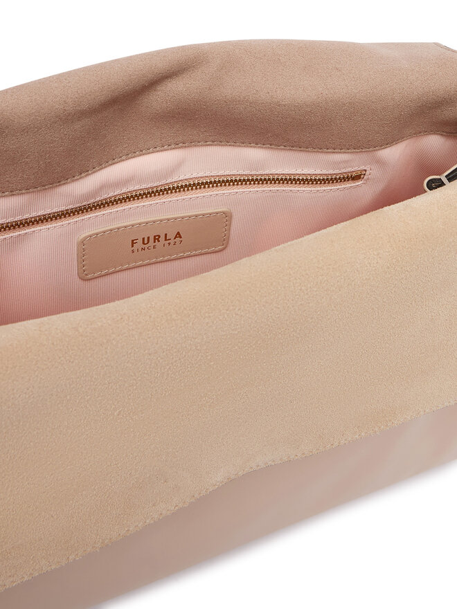 Furla Handtasche Furla Domus M WB01804 BX4185 IT 93300 Hellbeige